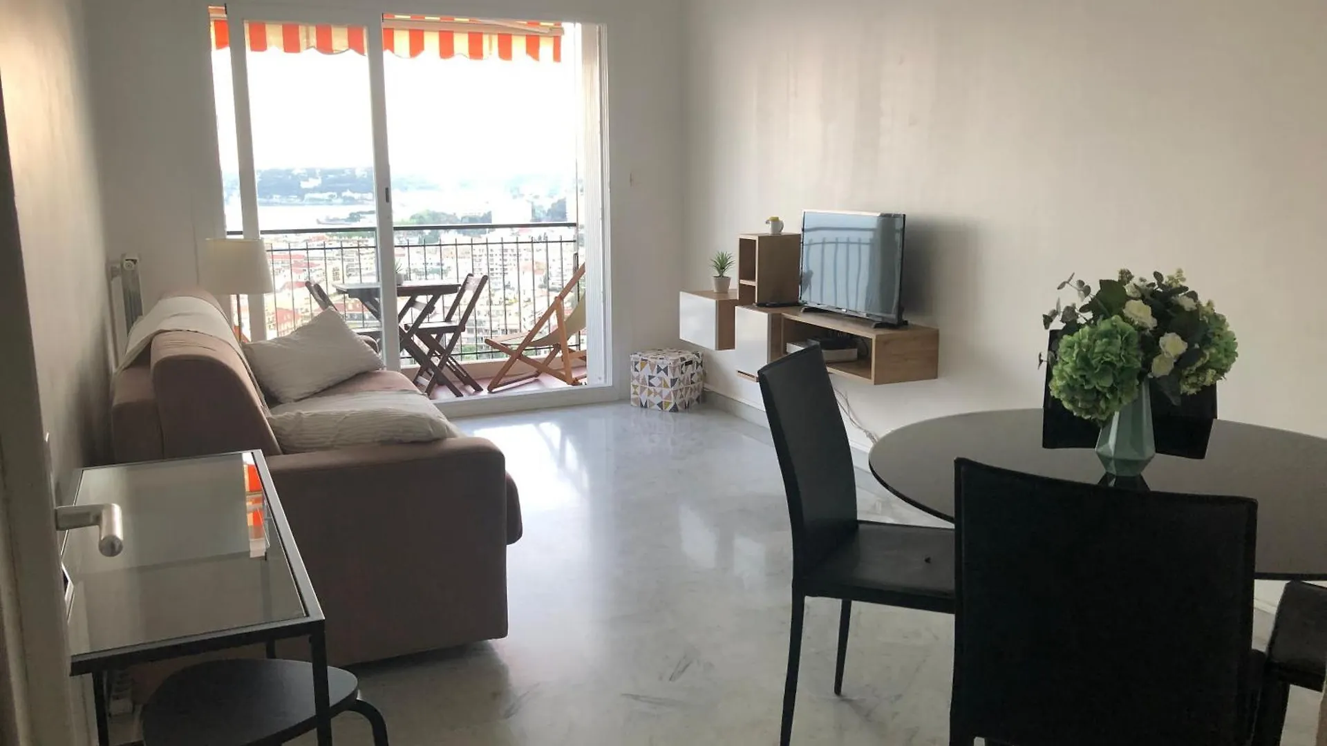 Apartmán Menton Appartement Vue Mer 2 Pieces
